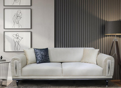 Three-seater couch upholstery furniture furnishing 3-seat sofas sofa fabric